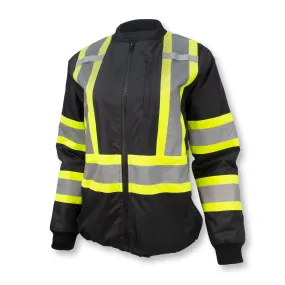 Radians SJ910B-1ZGW Women’s Class 1 Hi-Vis Bomber Jacket