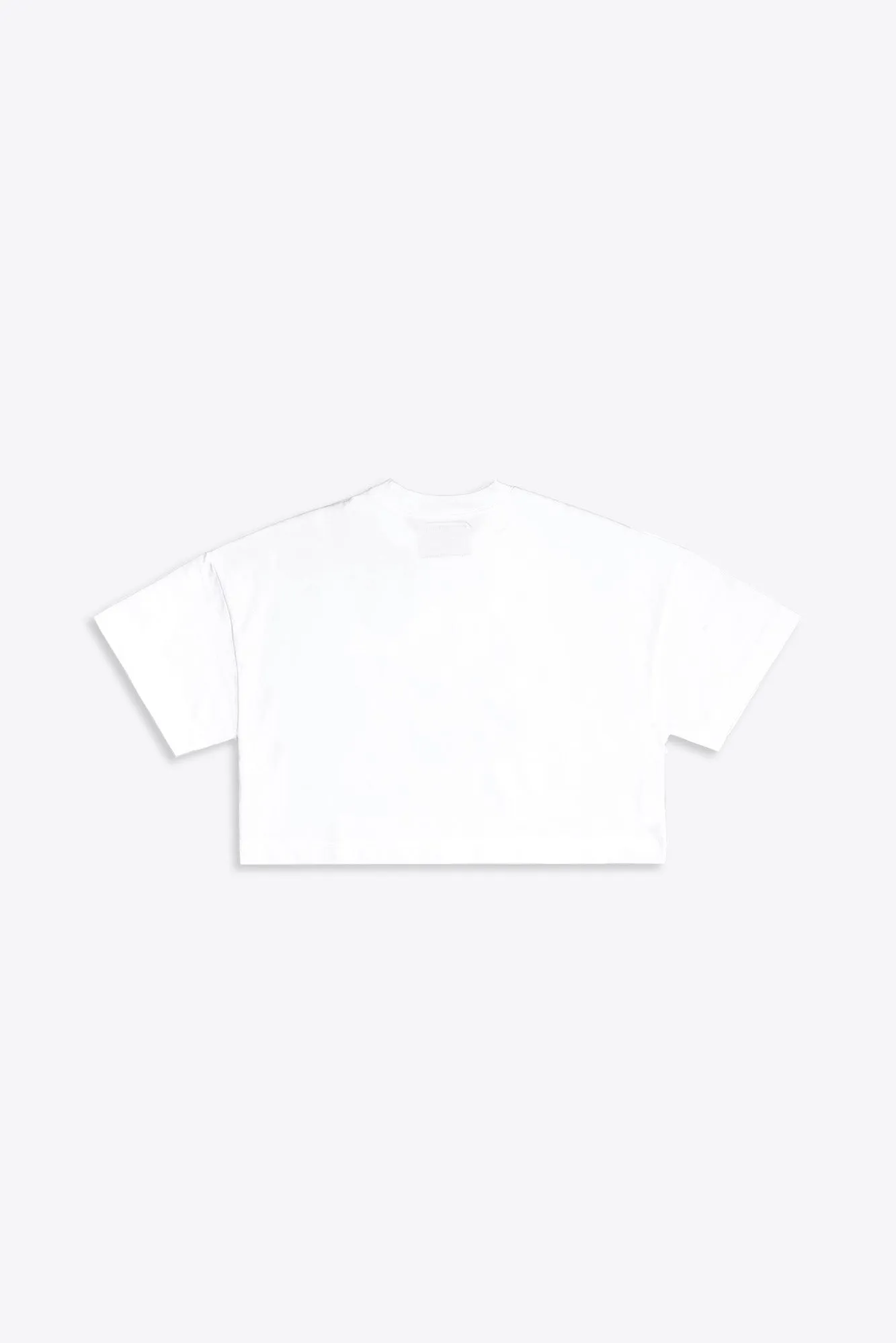 Save the Planet S/S Crop (White)