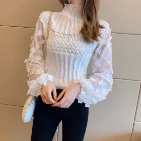 She Likes Everyone Knitted Blouse