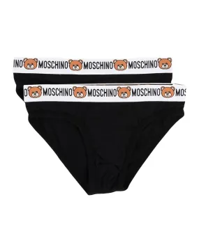 SLIP MOSCHINO - BLACK