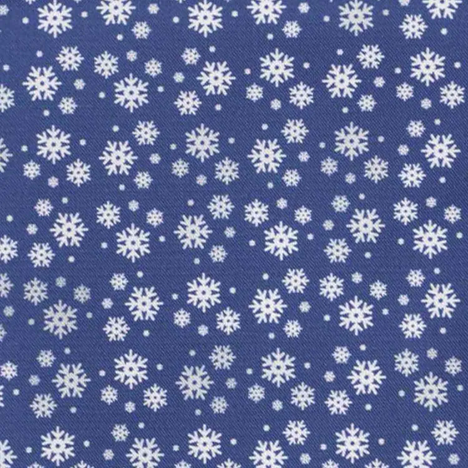 Snowflake Pocket Square