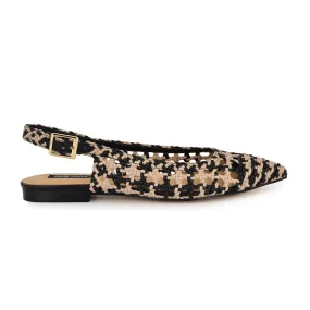 Soel Woven Slingback Flats