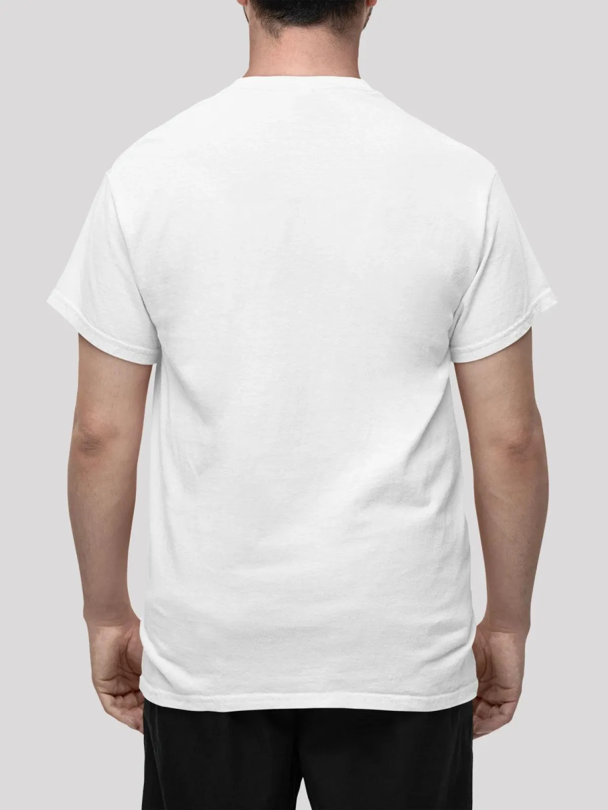 Sunny Side Up White T-Shirt for Men