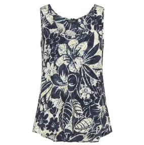 Tank Top in Koa Indigo Print by Jams World