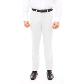 Tazio Slim Fit Stretch Dress Pants, White