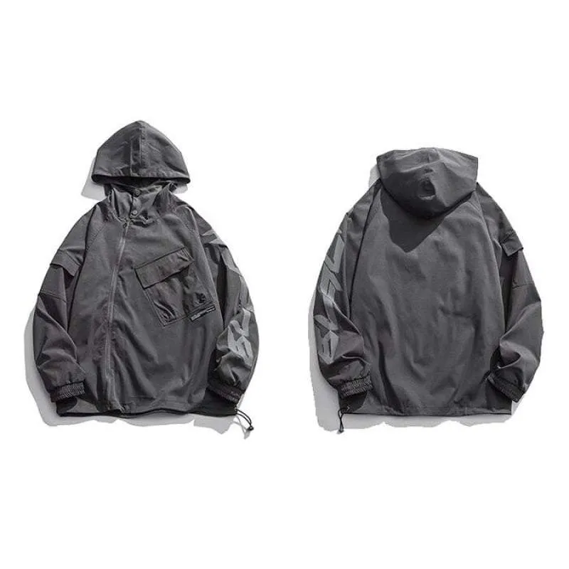 Techwear Windbreaker Tactical Jacket