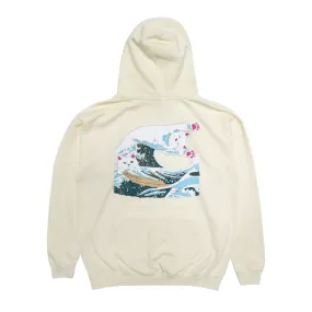 The Great Wave Of Nerm Hoodie (Cream)