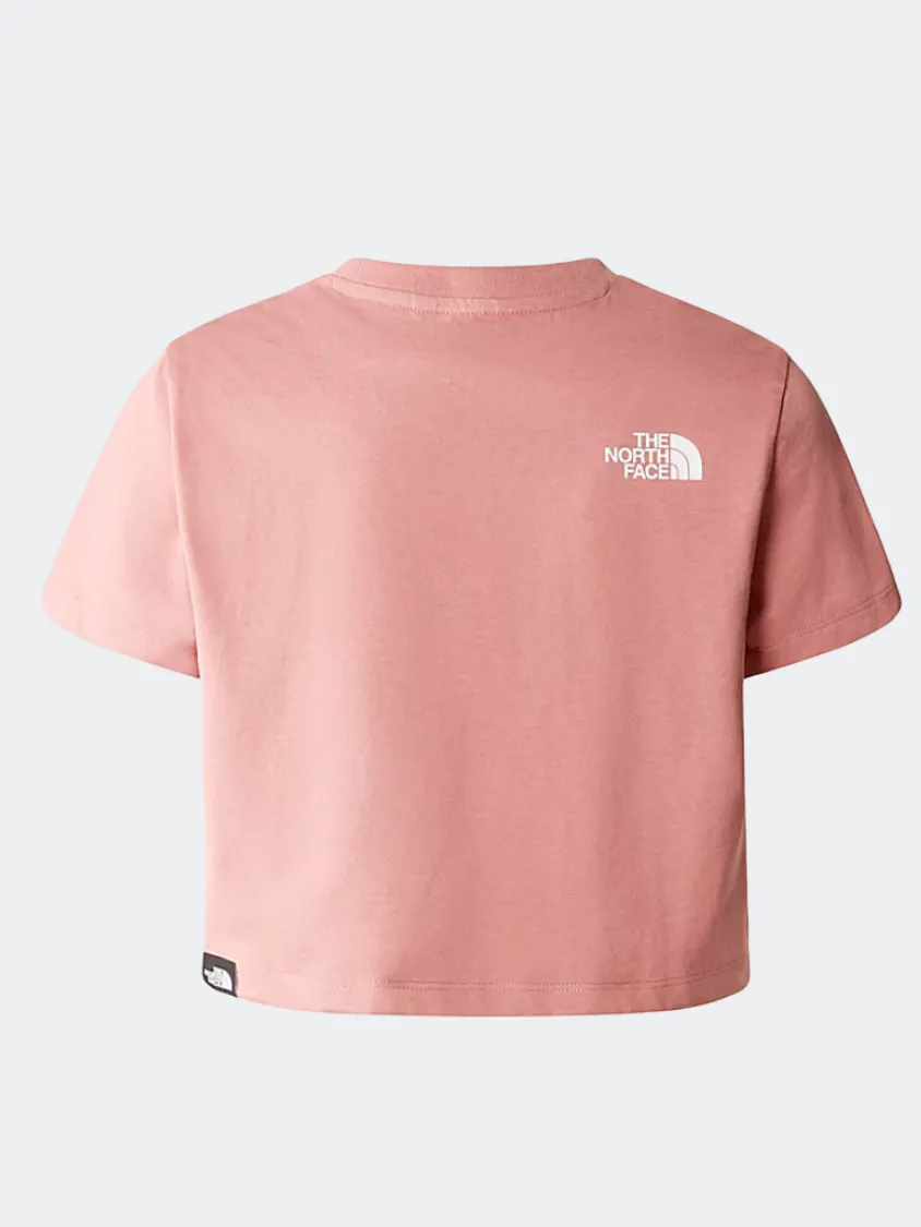 The North Face Simple Dome Girls Lifestyle T-Shirt Light Mahogany