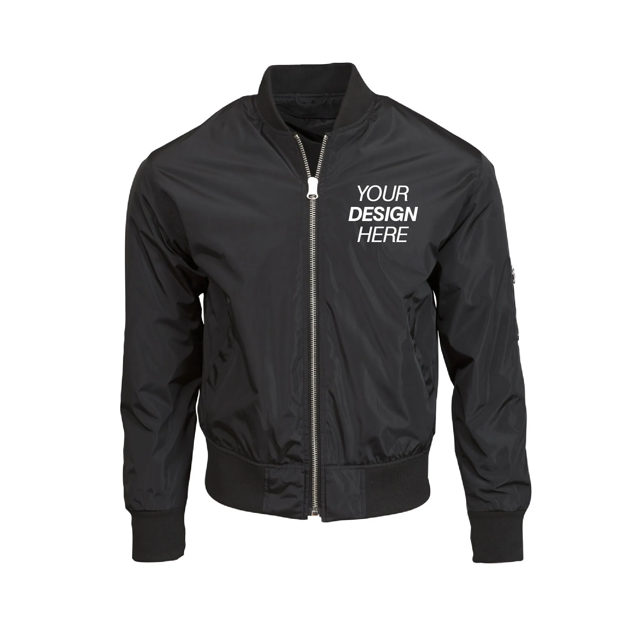 Threadfast Apparel Unisex Bomber Jacket