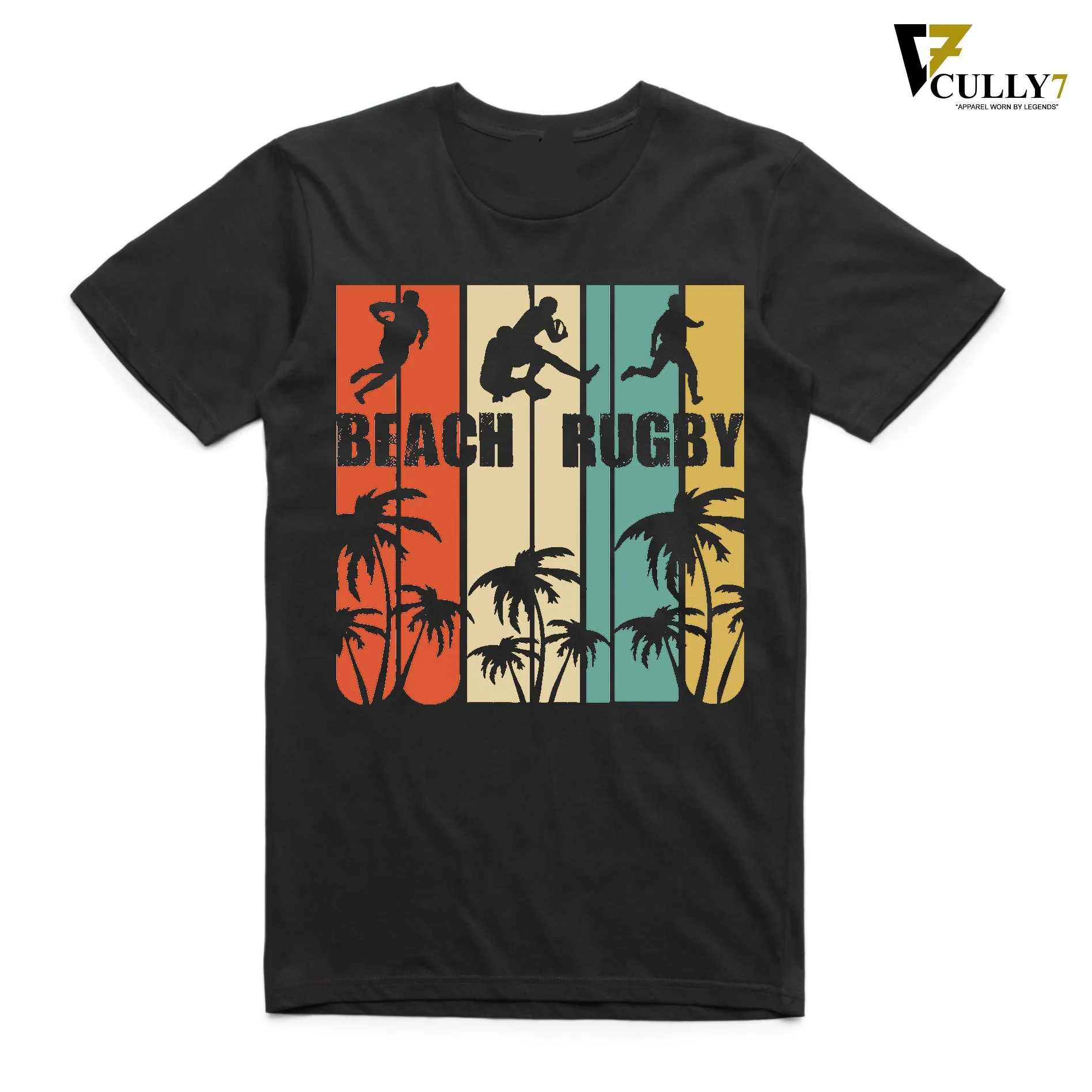 Tropical Beach Rugby T-Shirt