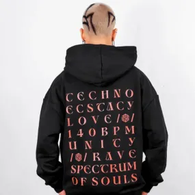 Unity Ultra Heavy Hoodie (unisex, schwarz)