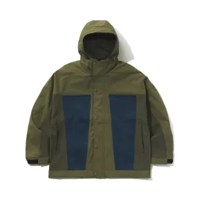 UNUSUAL HOODED JACKET KHAKI