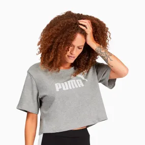 Women's Essentials Cropped Logo T Shirt