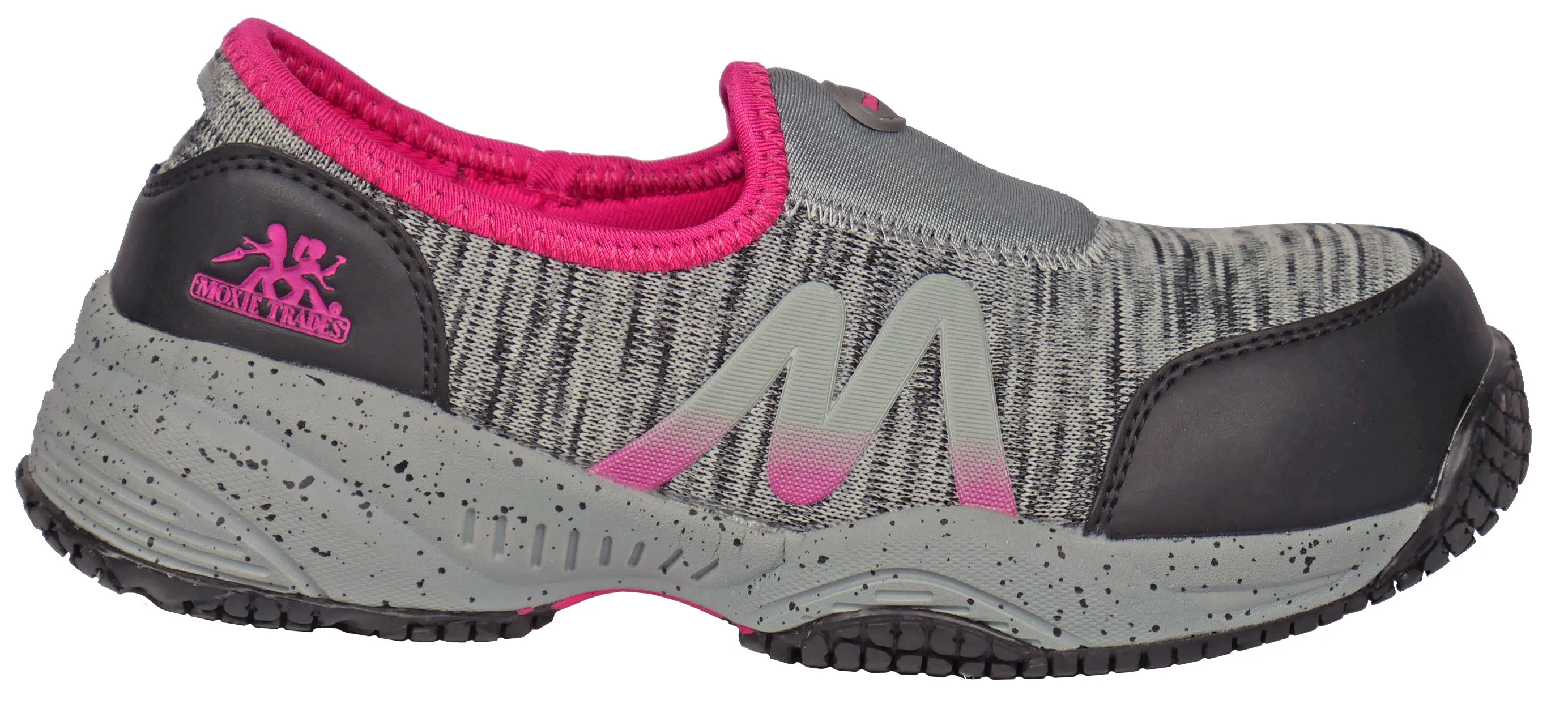 Women's Moxie Zena Grey, EH, SR, Composite Toe Shoe