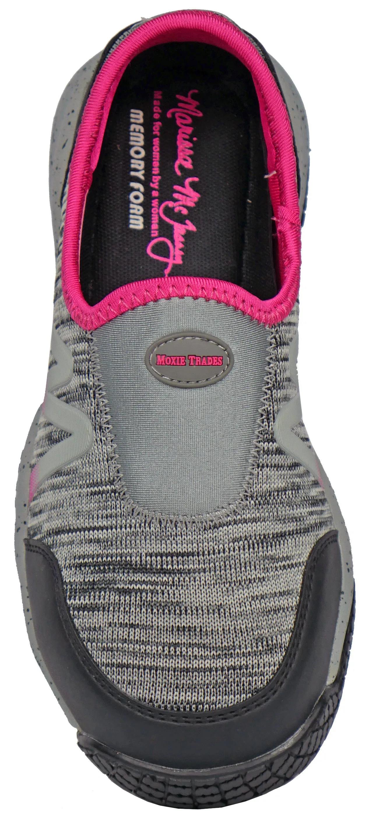 Women's Moxie Zena Grey, EH, SR, Composite Toe Shoe