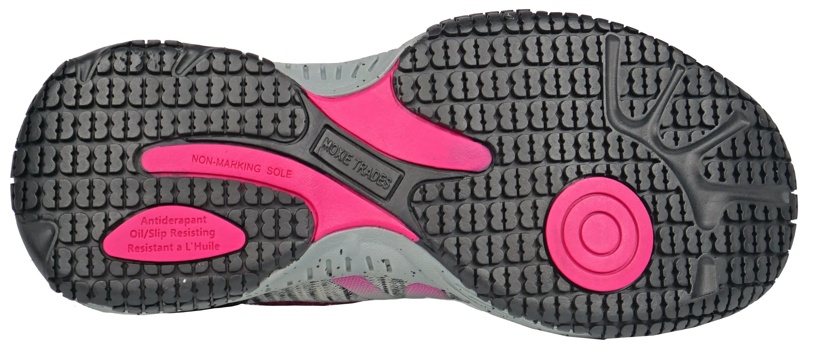 Women's Moxie Zena Grey, EH, SR, Composite Toe Shoe