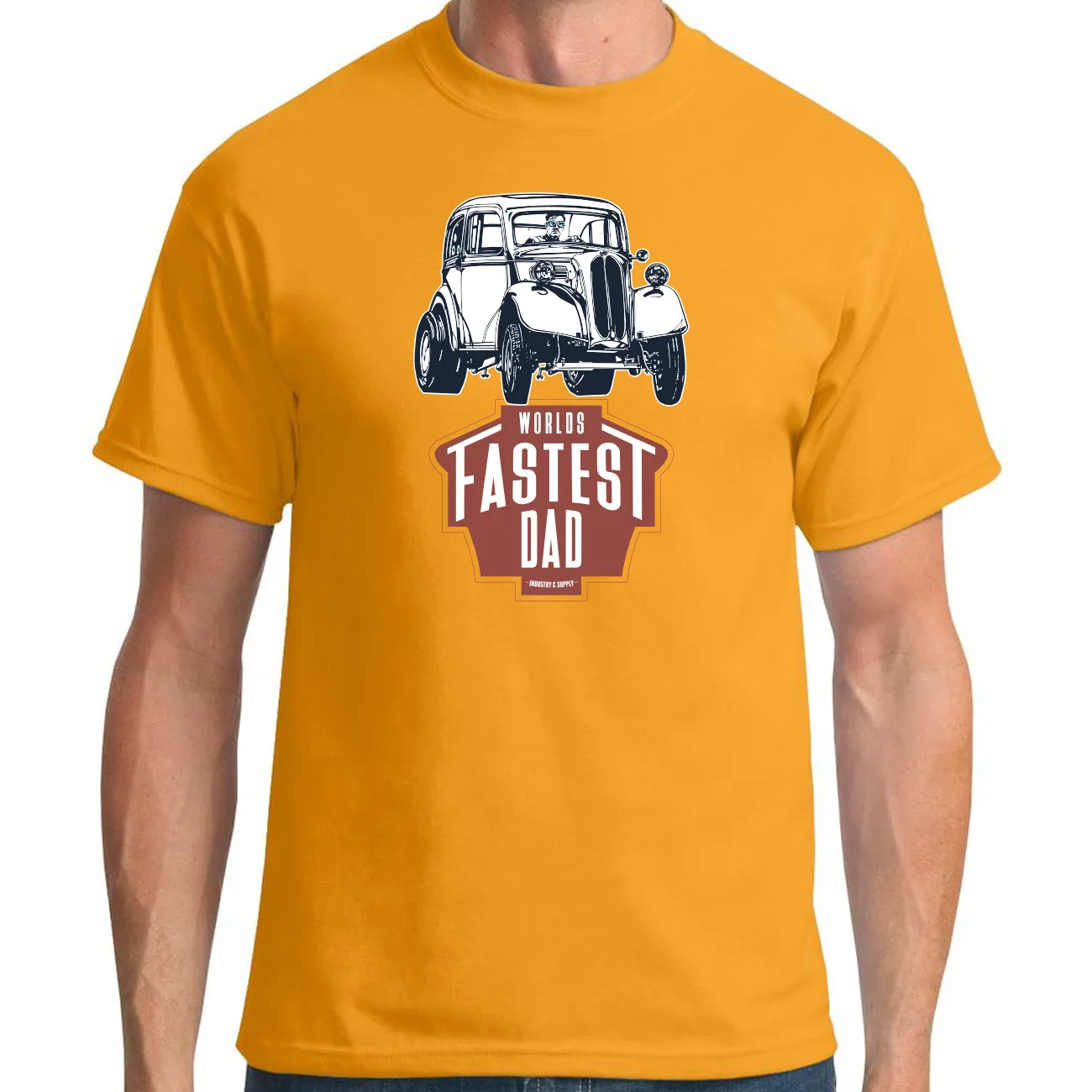 WORLD'S FASTEST DAD FORD POP T-SHIRT