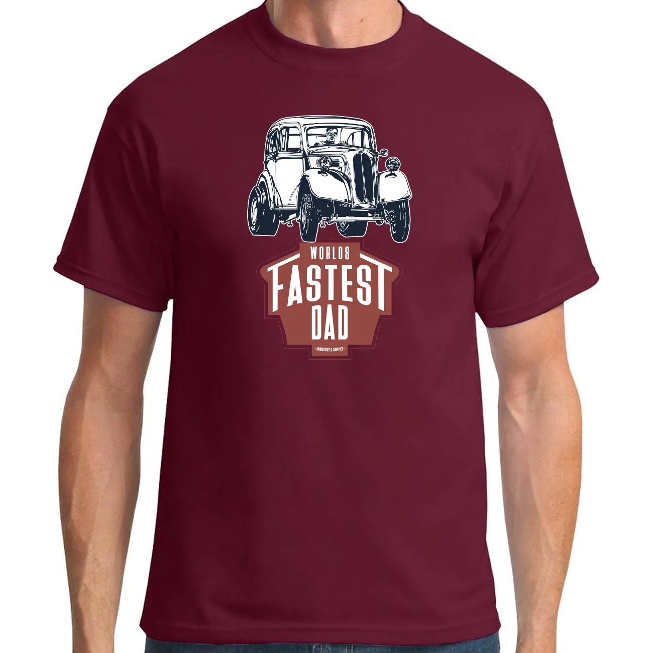 WORLD'S FASTEST DAD FORD POP T-SHIRT